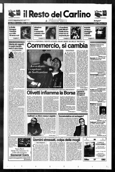 Il Resto del Carlino : giornale dell'Emilia